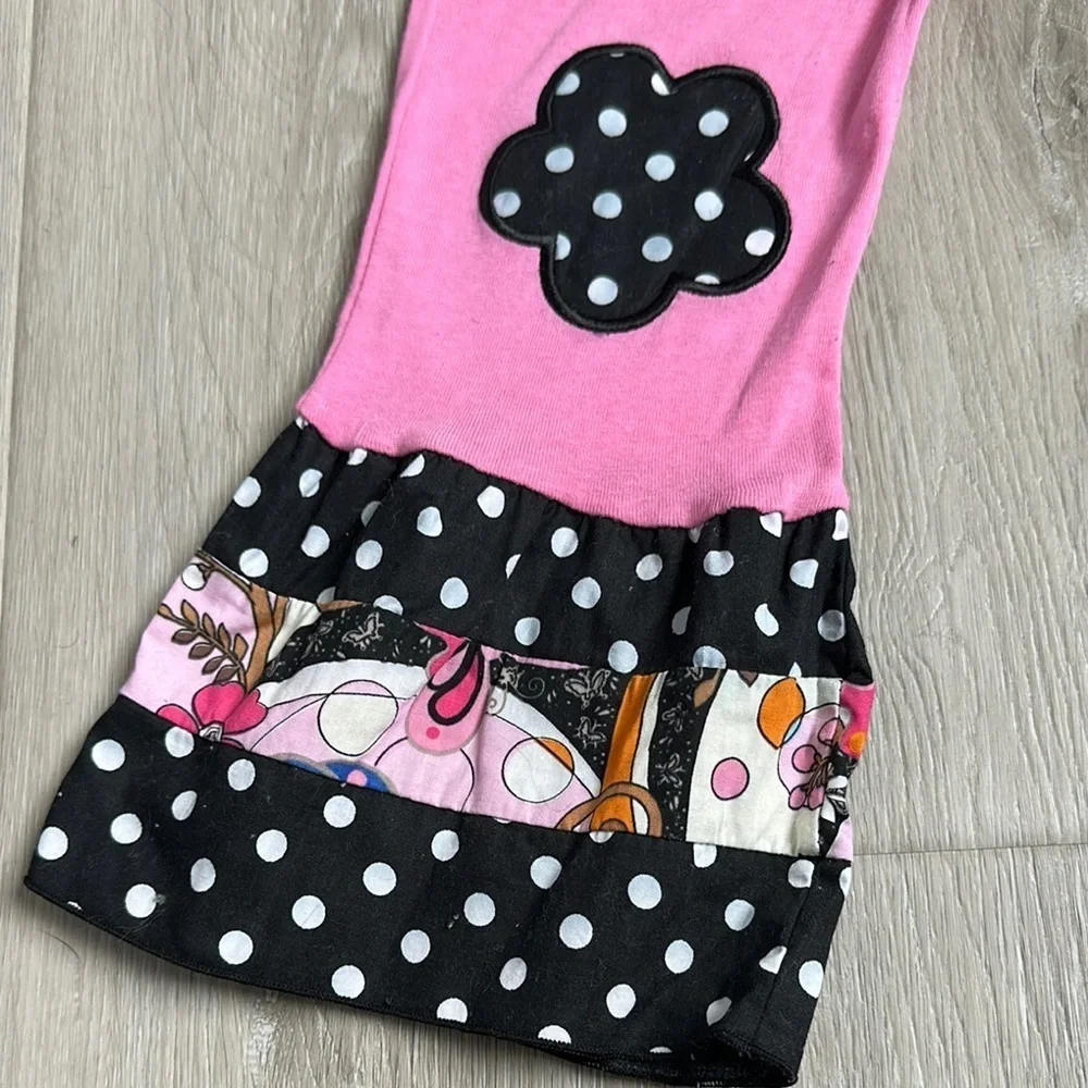 Charming Polka Dot and Pink Kids Set size 2T
